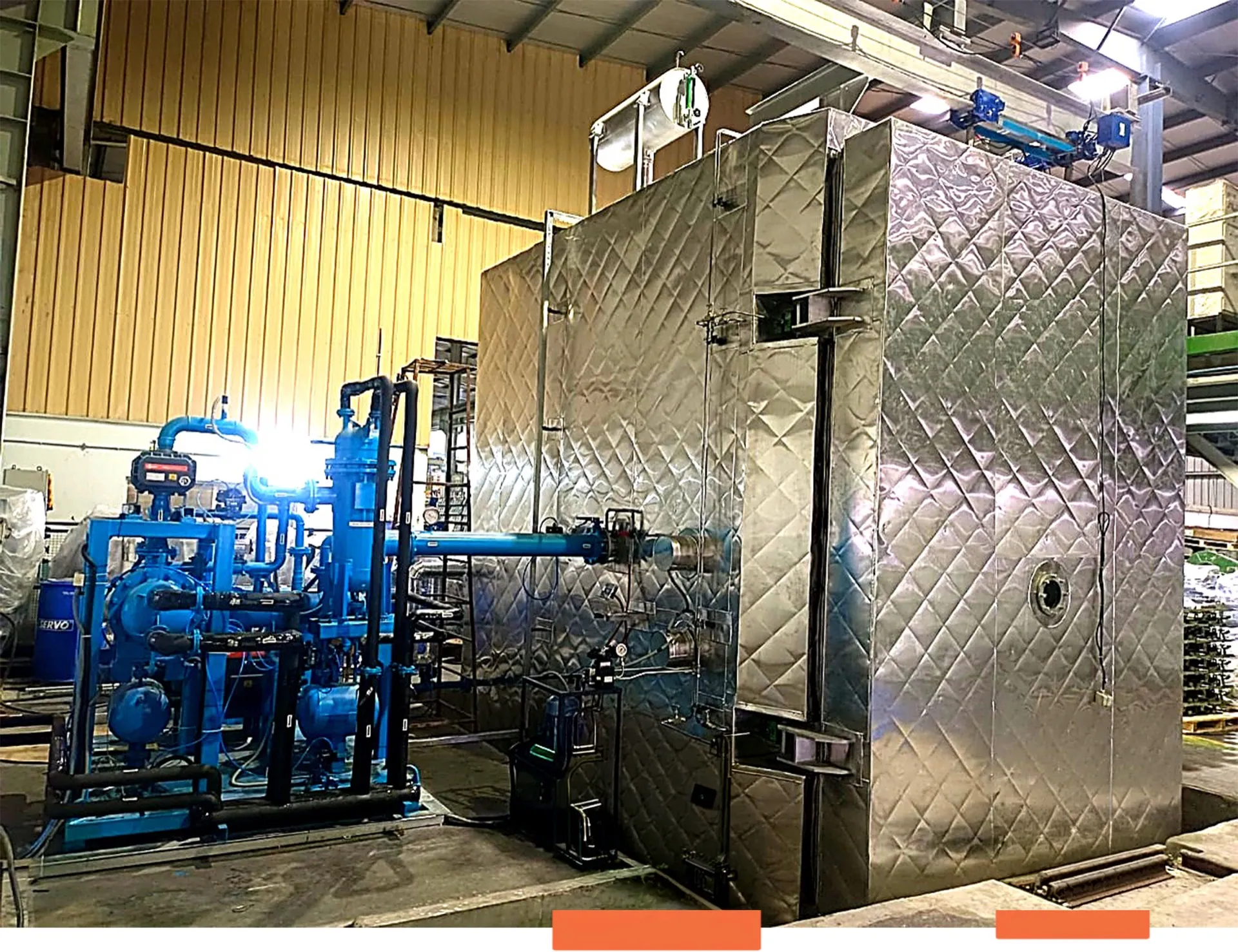 Vacuum Drying Plant – view 2